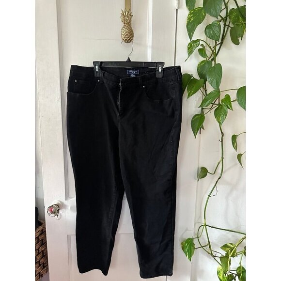 Charter Club women’s size 18 black jeans - Picture 1 of 8